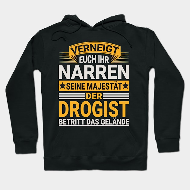 Drogist Design für einen  Apotheker Hoodie by Shirtseller0703